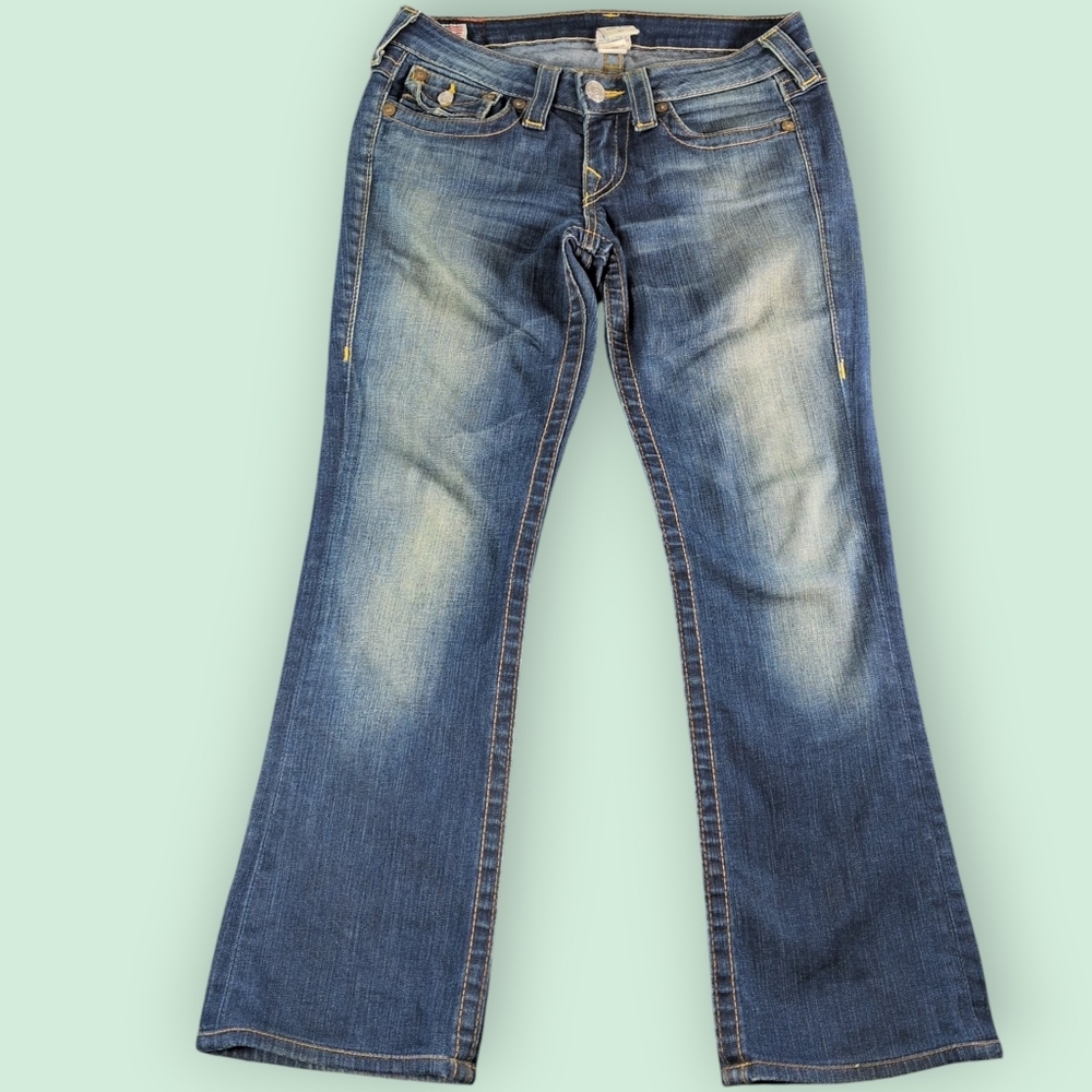 True Religion Tony Bootcut Low Rise Denim